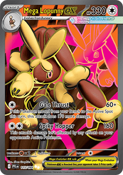 Mega Lopunny ex – (Phantasmal Flames 115
