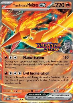 Team Rocket's Moltres ex – xDRI 031