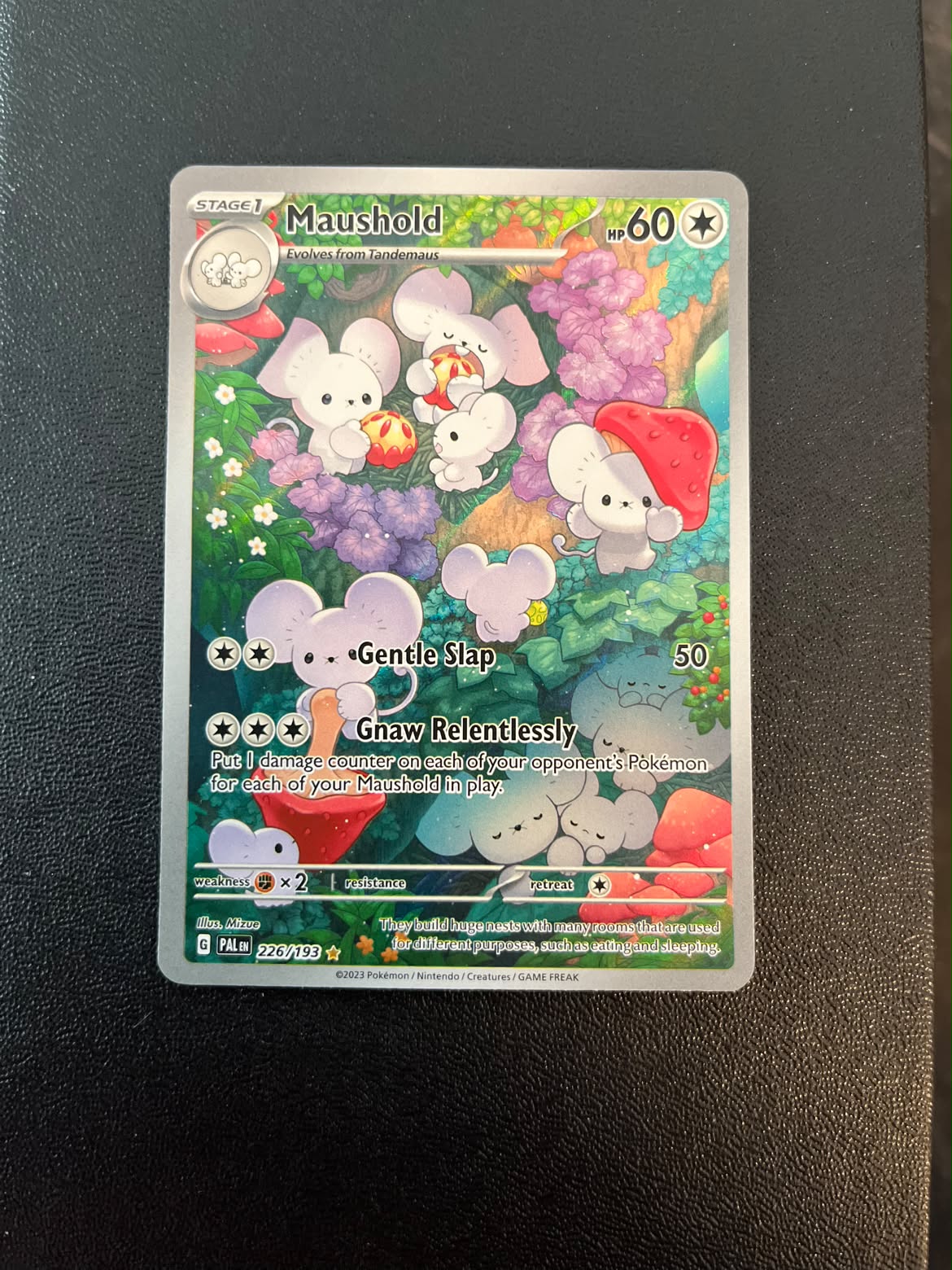 Maushold Paldea Evolved 226 (Se billeder af det konkrete kort)