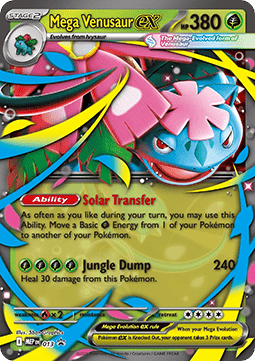 Mega Venusaur ex 013 MEP Black Star Promos - Promo