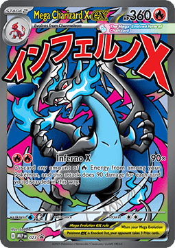 Mega Charizard X ex – (Mega Evolving Promo Series MEP 023)