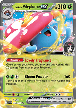 Erika's Vileplume ex – Ascended Heroes 003