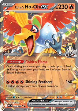 Ethan's Ho-Oh ex (ASC 026) Ascended Heroes