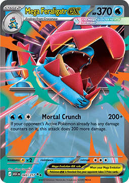 Mega Feraligatr ex – ASC 043