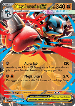 Mega Lucario ex – Ascended Heroes 113
