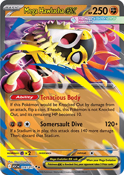 Mega Hawlucha ex – ASC 116