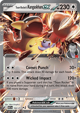 Team Rocket's Kangaskhan ex – (Ascended Heroes ASC 162)