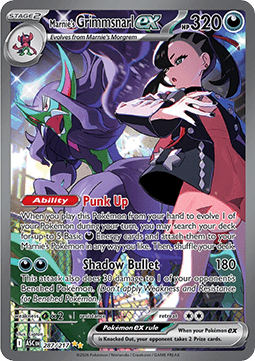Marnie's Grimmsnarl ex – ASC 287