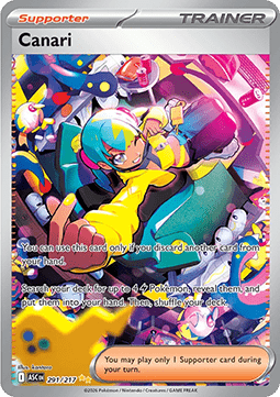 Canari – Special Illustration Rare (ASC 291/217)