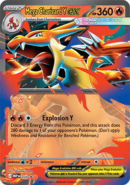 Mega Charizard Y ex – MEP 030