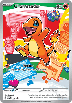 Charmander – Mega Evolution Promo 038
