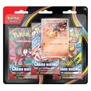 Chaos Rising Charmeleon 3-Pack Blister - Sealed - Engelsk - Pokemon kort