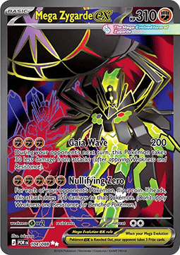 Mega Zygarde ex #104/088 Special Illustration Rare