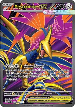 Mega Skarmory ex 106 Perfect Order