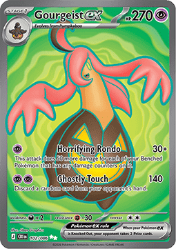 Gourgeist ex (CRI 102) Chaos Rising - Ultra Rare
