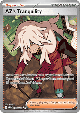 AZ's Tranquility 106 Chaos Rising - Ultra Rare