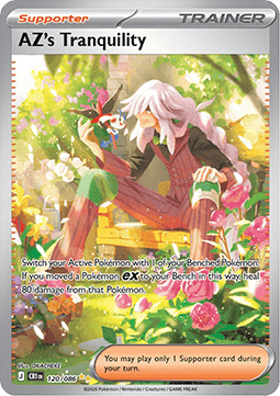 AZ's Tranquility CRI 120 Chaos Rising - Illustration Rare