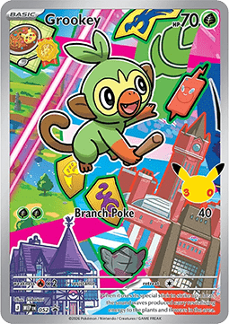 Grookey 052 MEP Black Star Promos