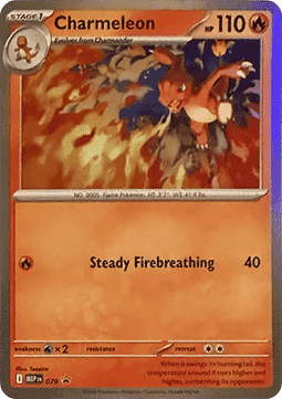 Charmeleon 079 MEP Black Star Promos