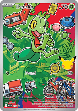 Treecko MEP 055 MEP Black Star Promos