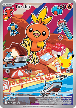 Torchic MEP 056 MEP Black Star Promos