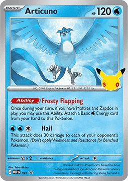 Articuno MEP Black Star Promos 097