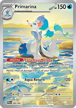 Primarina 088 Pitch Black - Rare