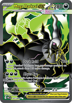 Mega Darkrai ex 101 Pitch Black