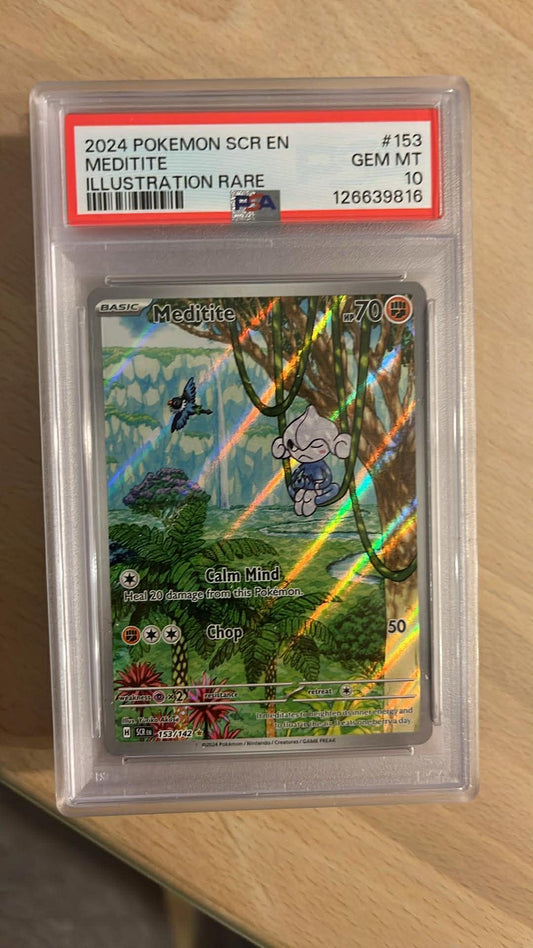 Meditite PSA 10 – (Stellar Crown 153/142)