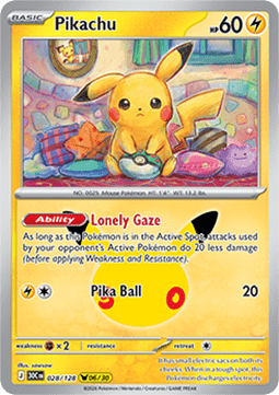 Pikachu 30C 028 30th Celebration