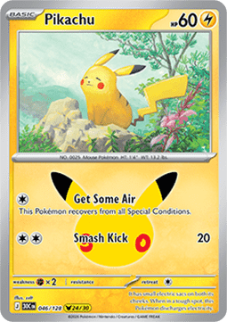 Pikachu 30C 046 30th Celebration
