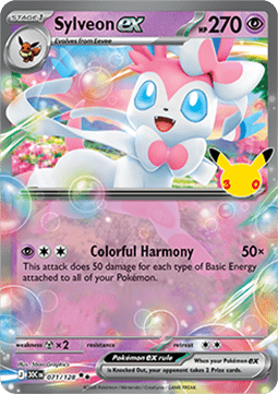 Sylveon ex 30C 071 30th Celebration