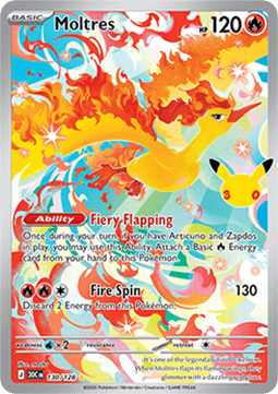 Moltres 30C 130 30th Celebration
