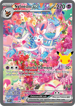 Sylveon ex 30th Celebration 153
