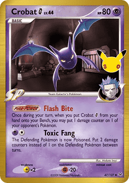 Crobat [G] Lv.44 30th Celebration PL 47