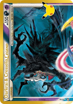 Darkrai & Cresselia LEGEND 30th Celebration TM 99