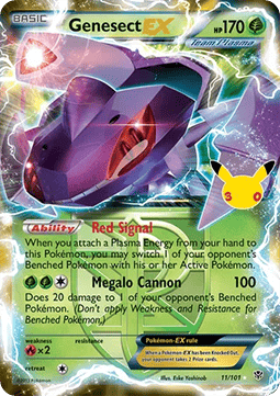 Genesect EX 30th Celebration PLB 97