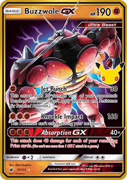Buzzwole GX 30th Celebration CIN 57