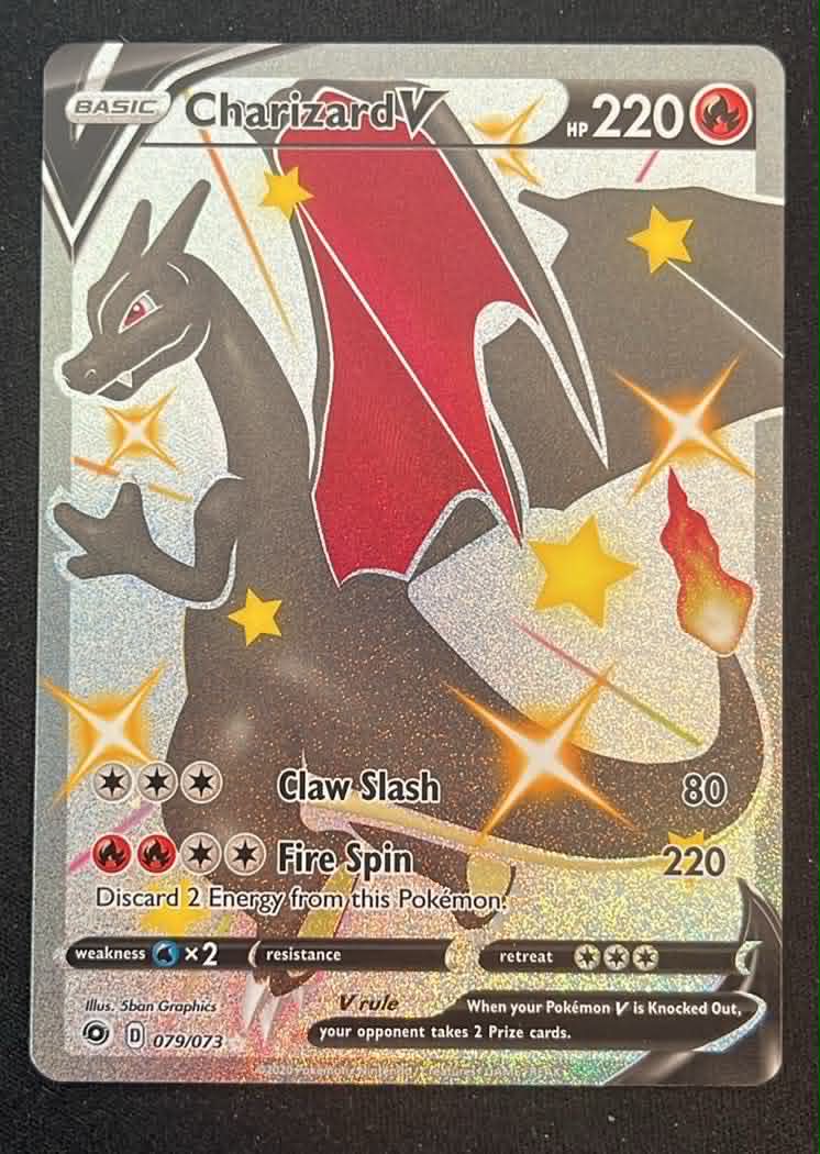 Charizard V – Champion's Path 79 - Tjek billeder