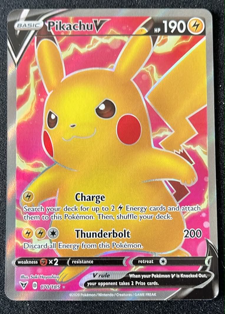 Pikachu V – (Vivid Voltage 170/185) - Tjek billeder