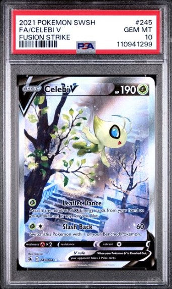 Celebi V (FA) 245 Fusion Strike - PSA 10