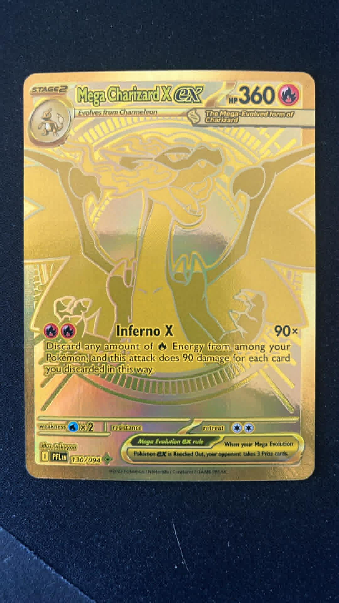 Mega Charizard X ex #130 | Near Mint