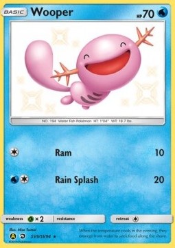 Wooper (Hidden Fates SV9)