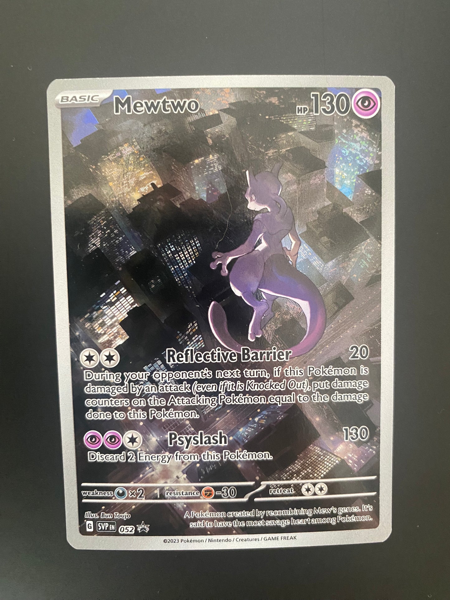 Mewtwo – Black Star Promo (SVP 052) - Excellent - Tjek billeder