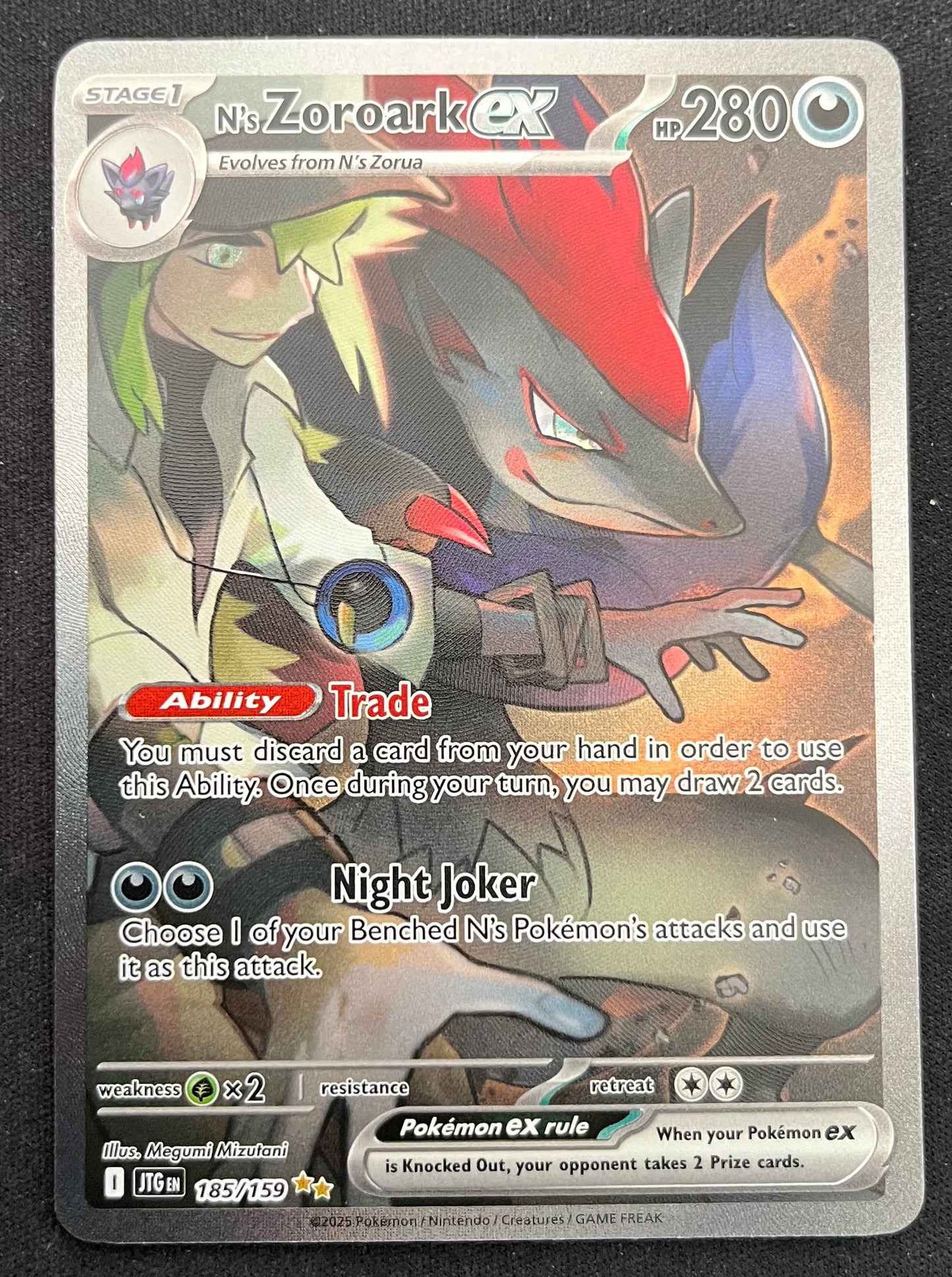 N's Zoroark ex 185/159 Journey Together – Engelsk - Tjek Billeder