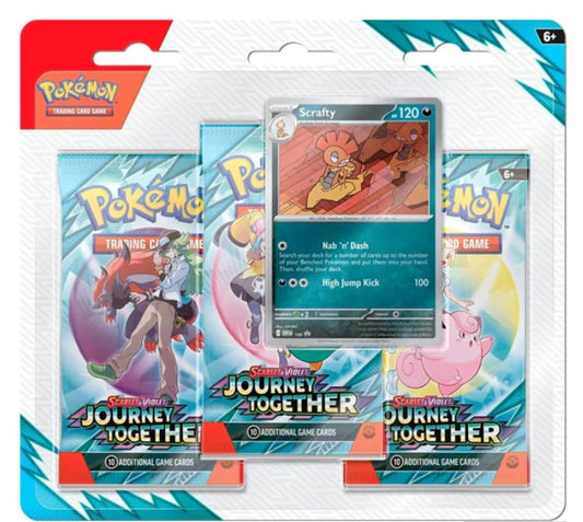 Journey Together Scrafy 3-pack blister