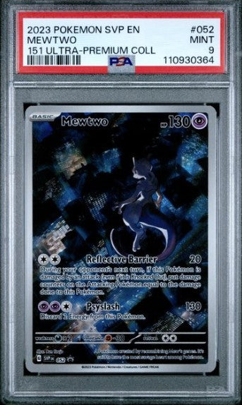 Mewtwo 052 SV Black Star Promos - PSA 9