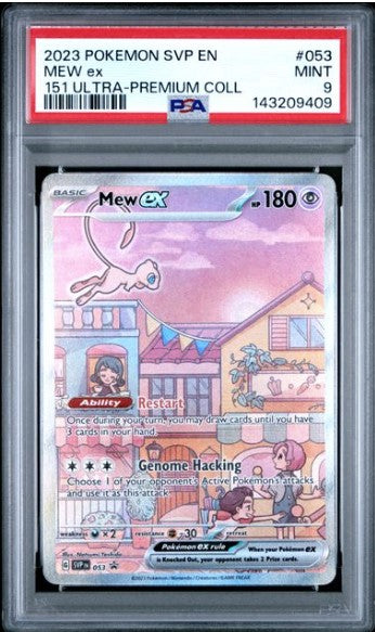 Mew ex SVP053 SV Black Star Promos PSA 9