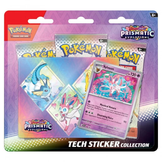 Prismatic Evolutions Sylveon Tech Sticker Collection