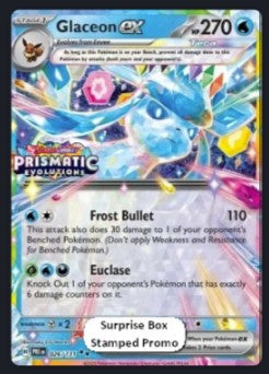Glaceon ex – PRE 026 – Sealed Promo
